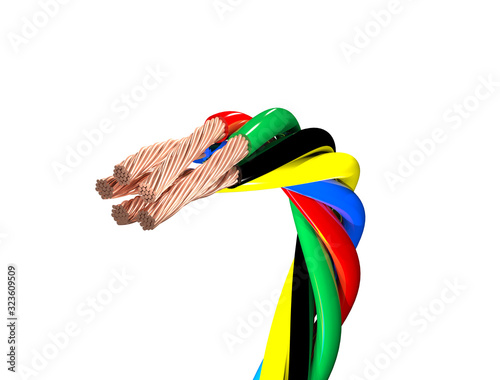 Wallpaper Mural This is the wires and cables designs. Used with printing. Torontodigital.ca