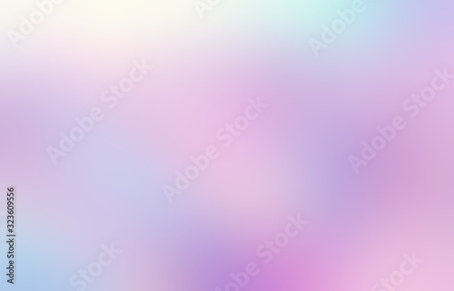 Lilac pink blue gradient formless pattern. Soft blur texture. Spring colors empty background. 