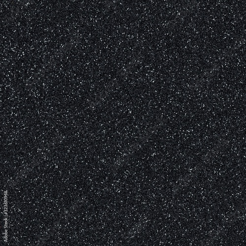 Elegant gray, black glitter, sparkle confetti texture. Christmas abstract background, seamless pattern.
