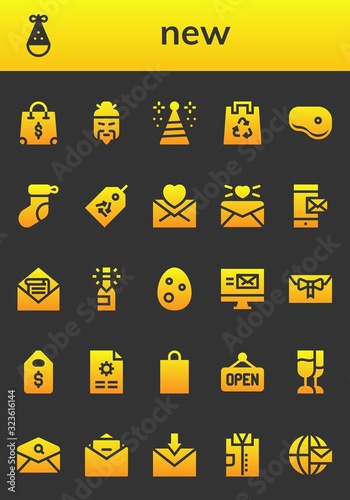new icon set