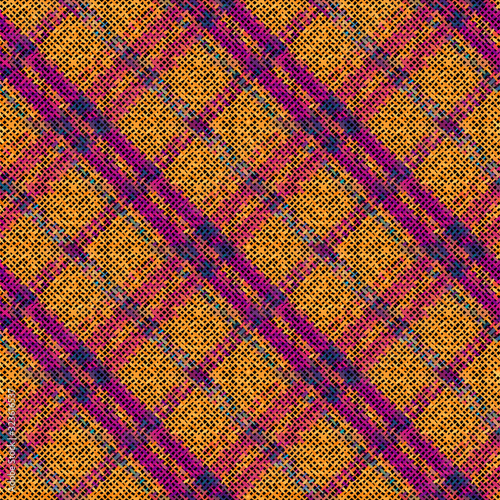 Imitation of a texture of rough canvas. Seamless pattern.