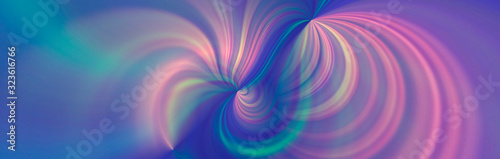 abstract gradient multi-color background trend color 2020. the flowing lines of the waves fill the circles