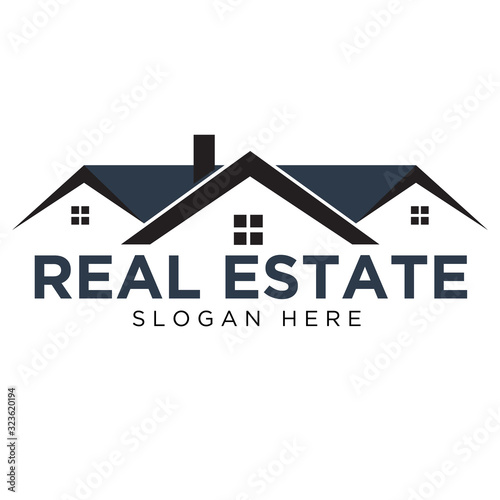 real estate logo design simple