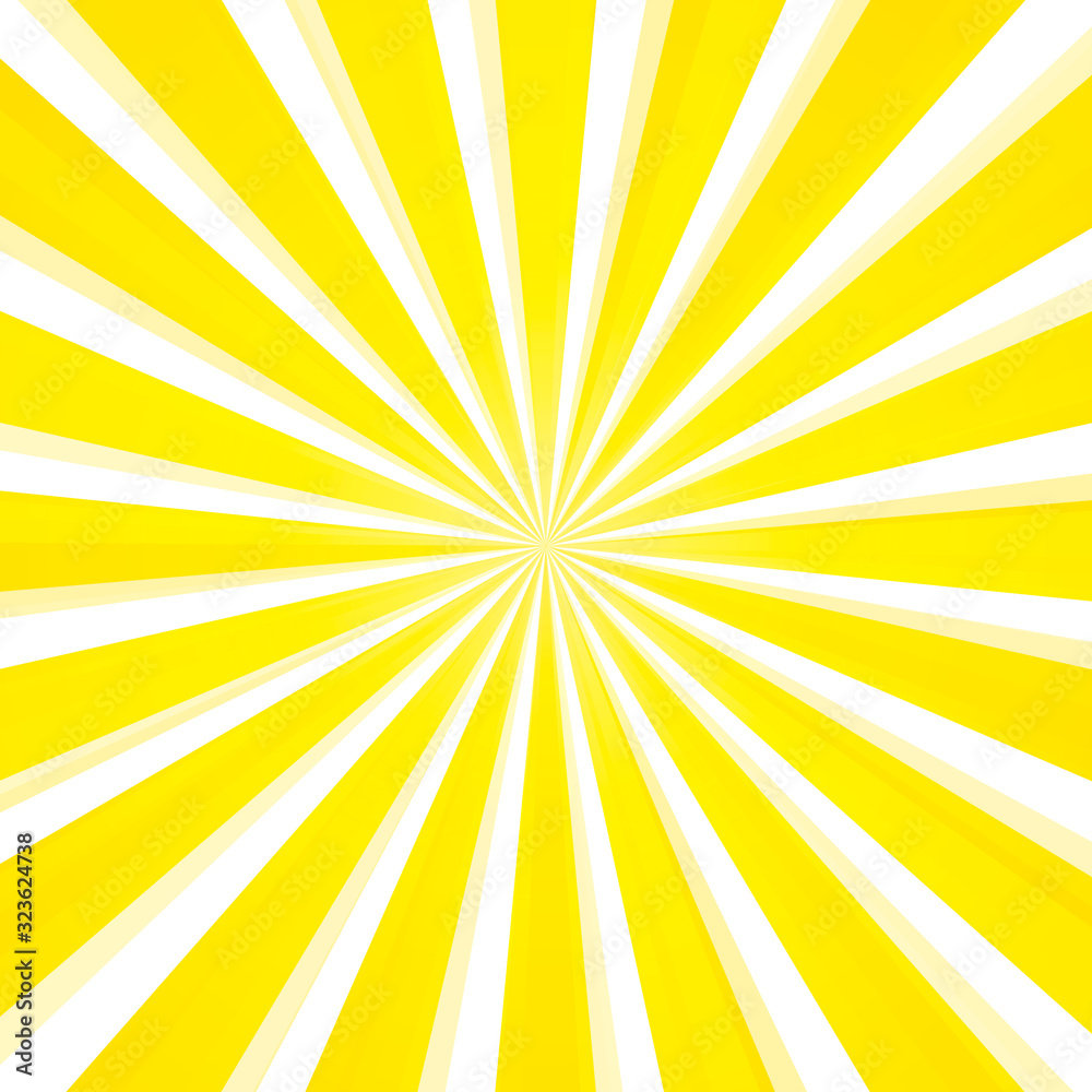 Vector illustration abstract light yellow sun rays background. Vector illustration abstract light yellow sun rays background.