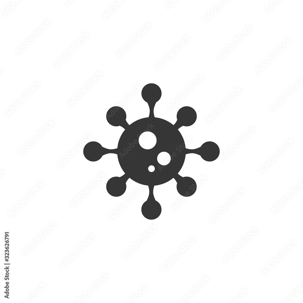 Bacteria, Microbe, Virus Icon Vector Illustrator. Bacteria, Microbe, Virus Icon Vector Illustrator.