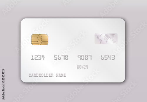 Credit card silver