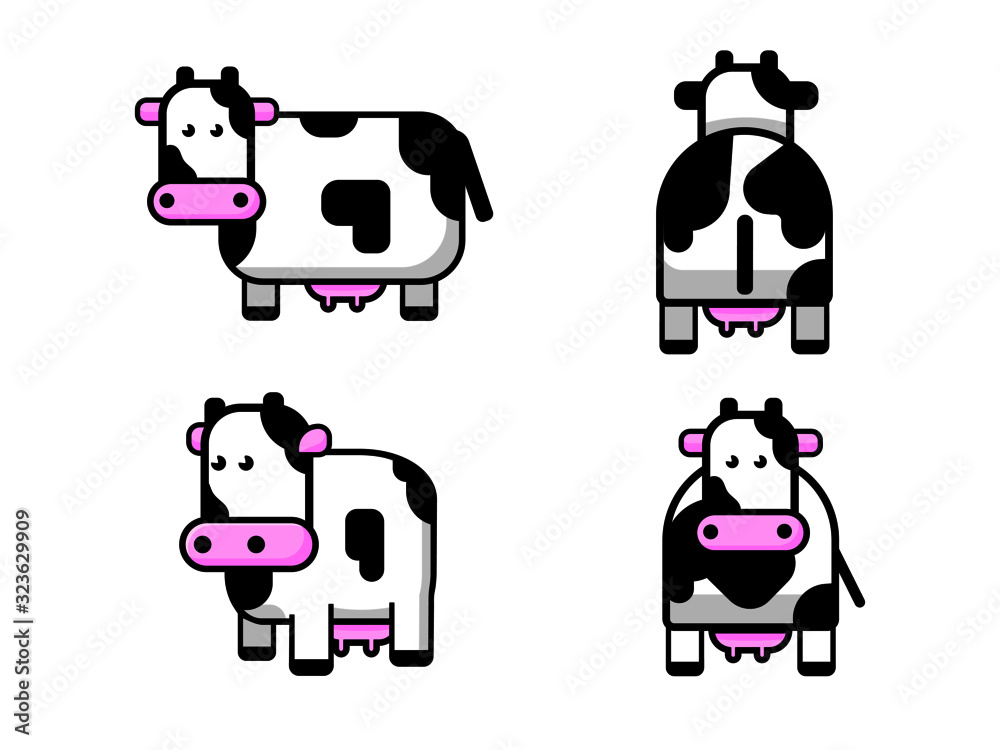 cow_flat design