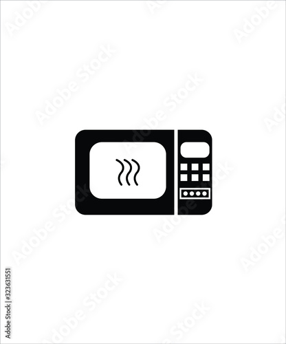 microwave flat design icon,vector best illustration design icon.