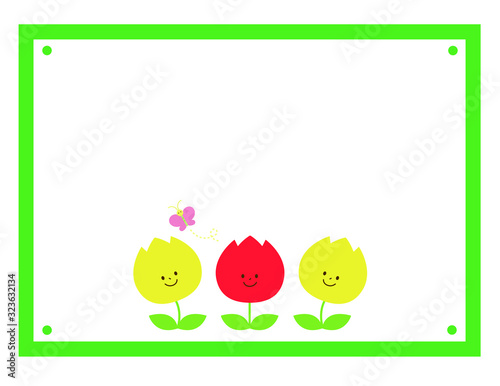 子供向けのメッセージカード