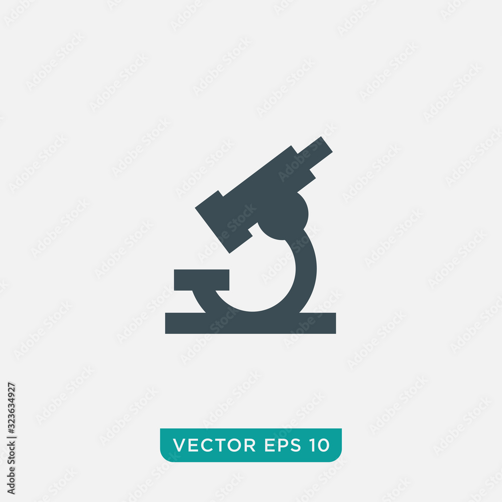 Microscope Icon Design, Vector EPS10 Microscope Icon Design, Vector EPS10