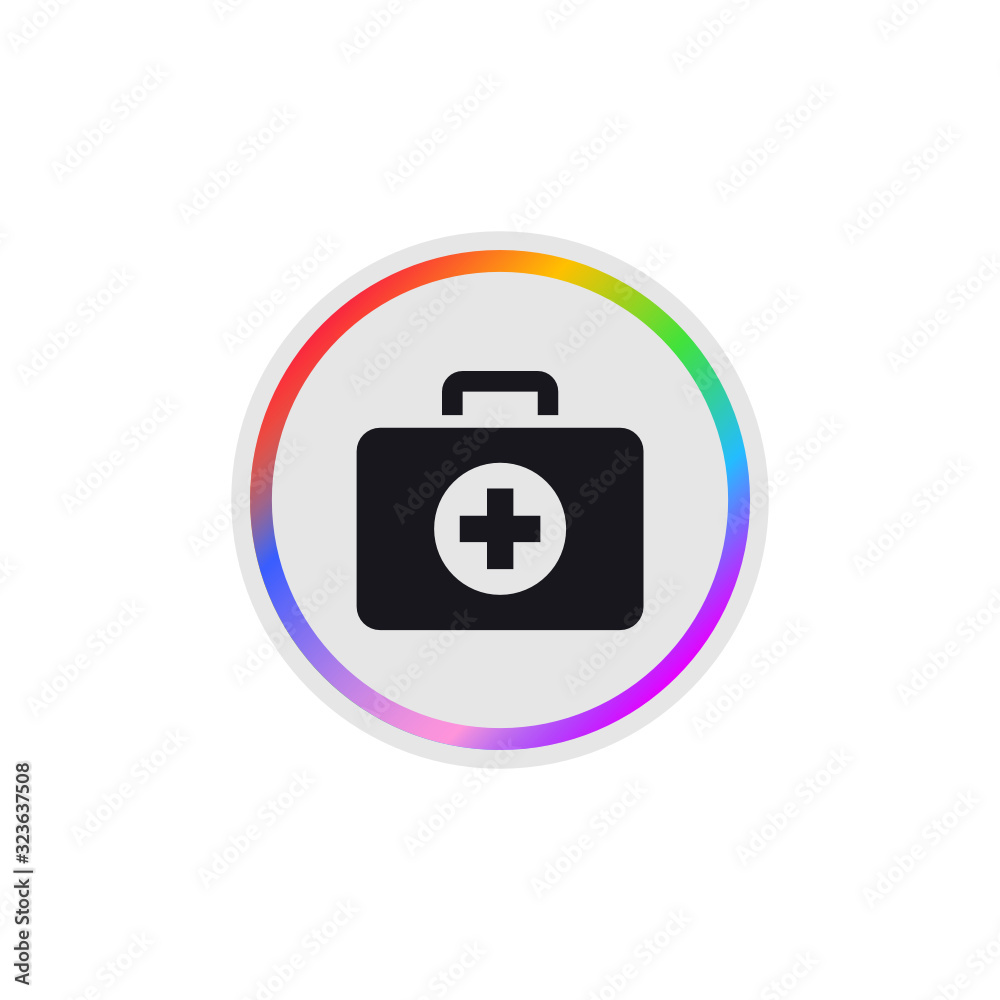 First Aid - Modern App Button First Aid - Modern App Button
