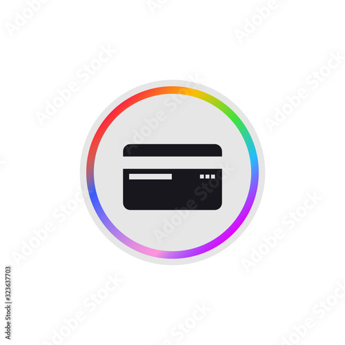 Card Backside -  Modern App Button