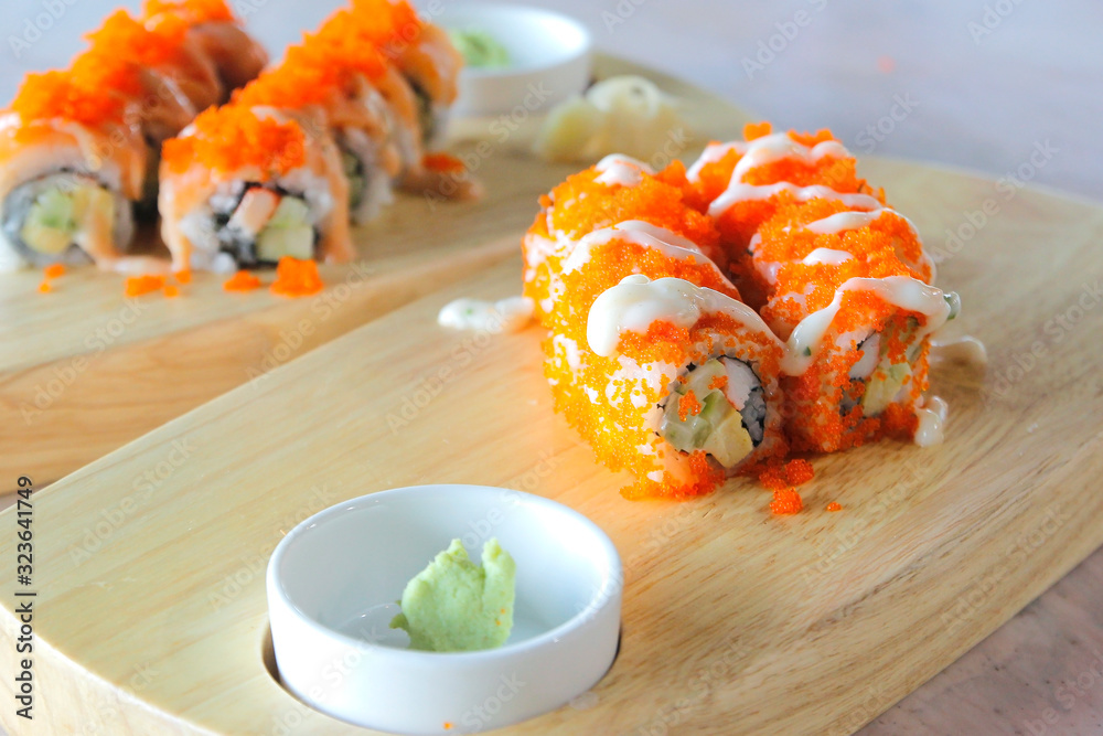 sushi rolls traditional japanese food sushi rolls traditional japanese food