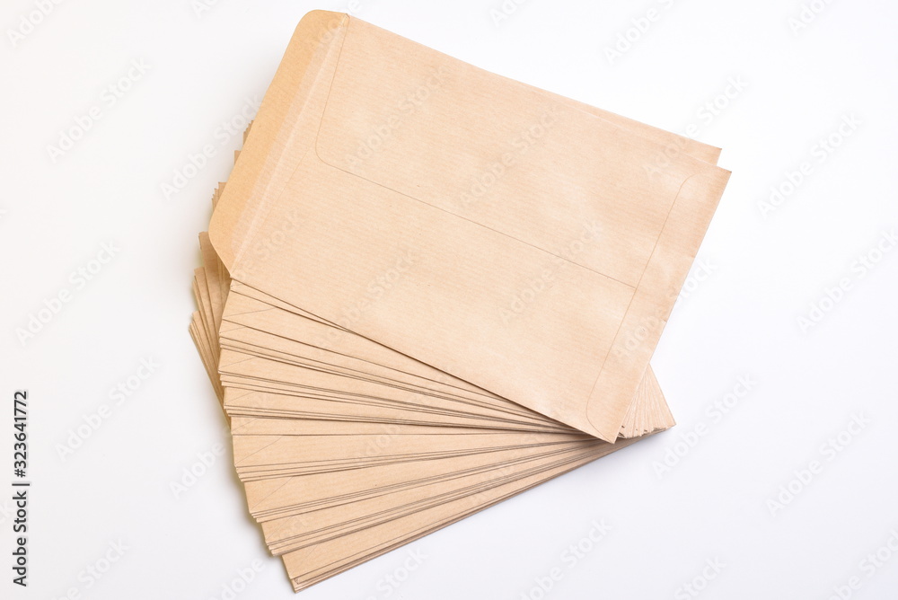 stack of old papers isolated on white stack of old papers isolated on white