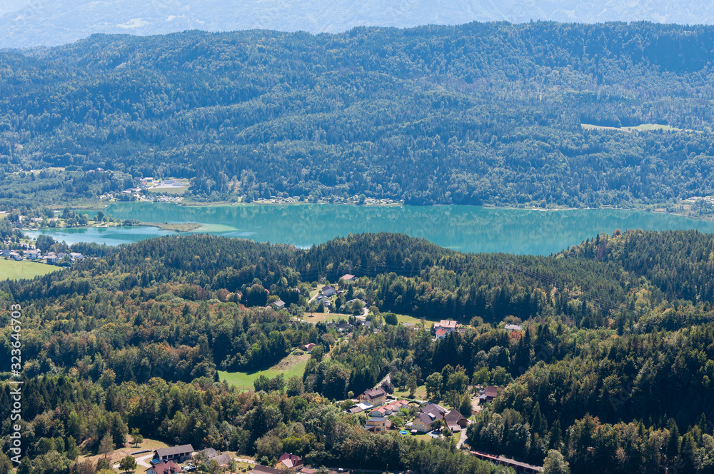 Keutschacher See in Kärnten, Österreich