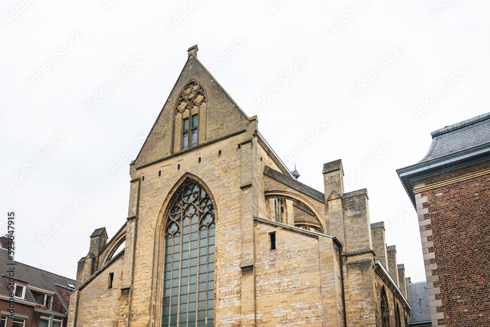 Oude Minderbroederskerk in Maastricht, Netherlands. Oude Minderbroederskerk in Maastricht, Netherlands.