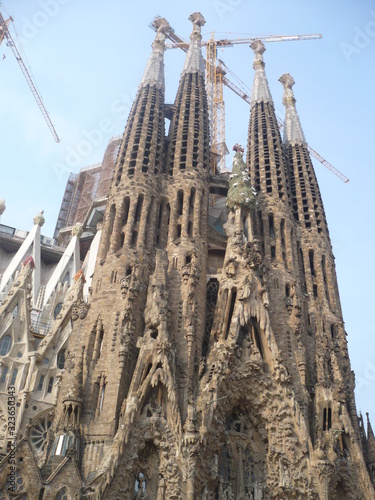 sagrada familia in barcelona