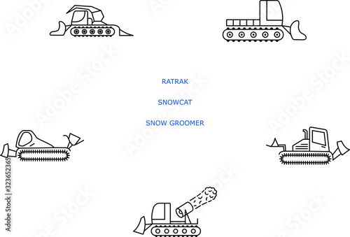 set of vector icons