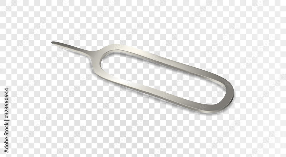 Tool for eject SIM card smartphone phone Tool for eject SIM card smartphone phone