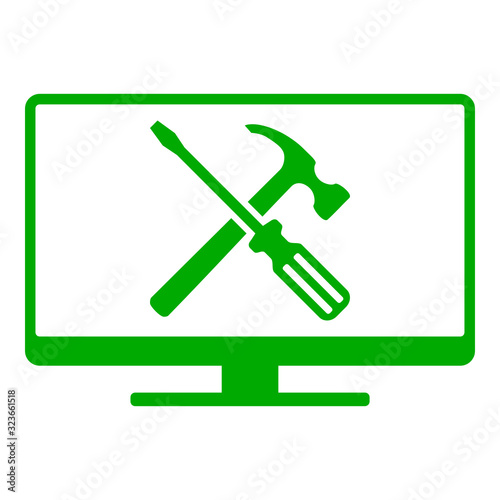 Werkzeuge und Monitor