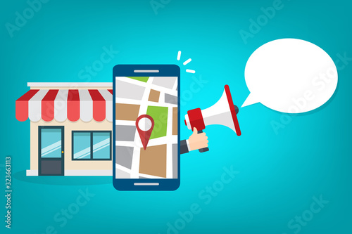 Local SEO. Local search marketing ecommerce