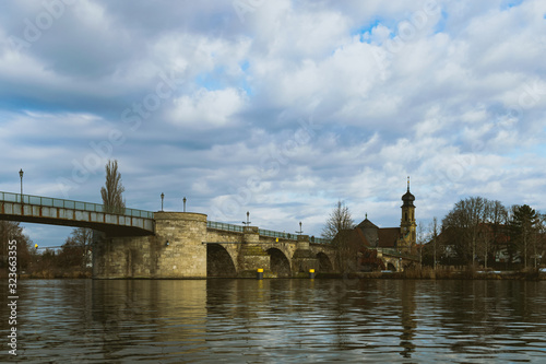 Alte Mainbrücke nach Etwashausen 