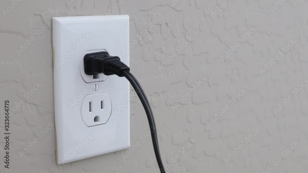 Plugging and Unplugging into an Electrical Outlet