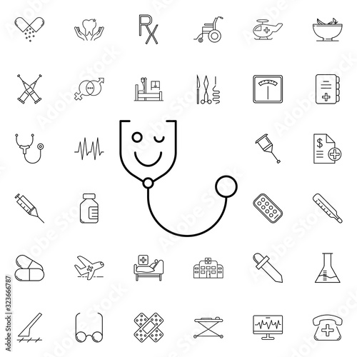 family doctor sign icon. Universal set of medicine for website design and development, app development