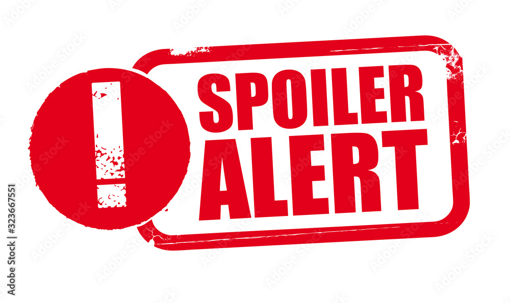 spoiler alert - rubber stamp Stock ベクター Adobe Stock