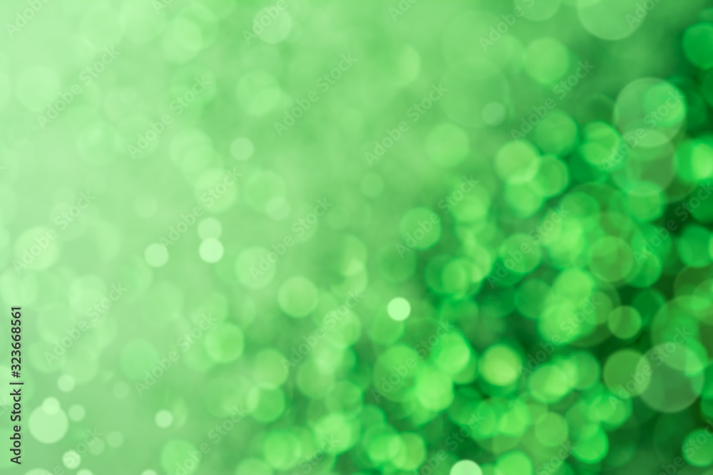 Abstract green background with bokeh effect Abstract green background with bokeh effect