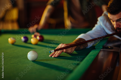 He is master of billiard photo