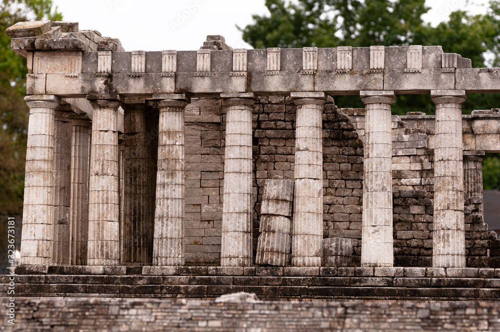 Akropolis, nachgebaut als Modell Akropolis, nachgebaut als Modell