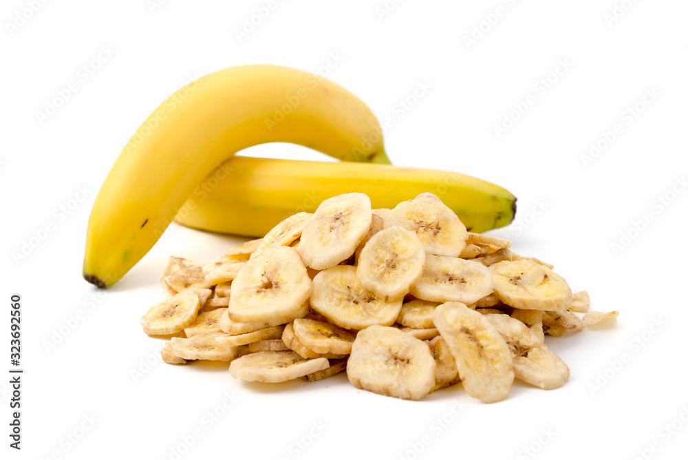 Bananenchips - obrazy, fototapety, plakaty 