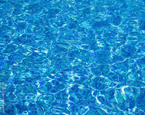 blue swimming pool,background of water in swimming pool.