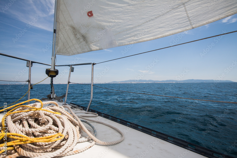 Obraz premium Vento in poppa