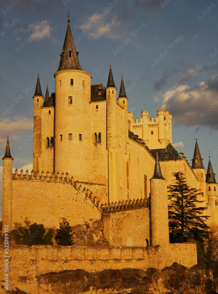 Segovia Castle , Spain