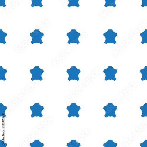 leather icon pattern seamless isolated on white background. Editable filled leather icon. leather icon pattern for web and mobile.