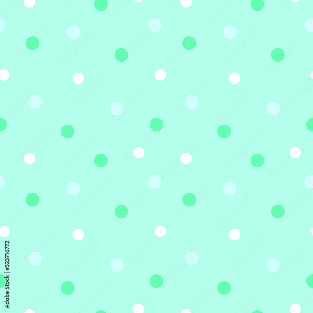 abstract geometric seamless pattern with circles. round geometric shapes background for textile, fabric, wrapping, wallpaper