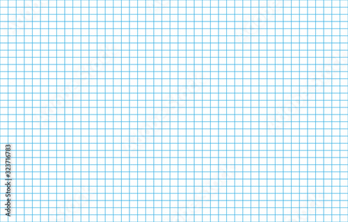 Blue line pattern white background. The grid wallpaper retro. Modern Vector illustration surface. Page blank note texture.  