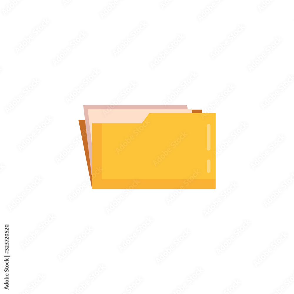 Isolated file fill style icon vector design Isolated file fill style icon vector design