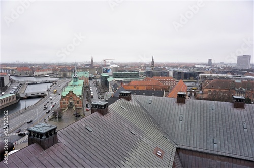 View from above of Copenhagen © Ingrid