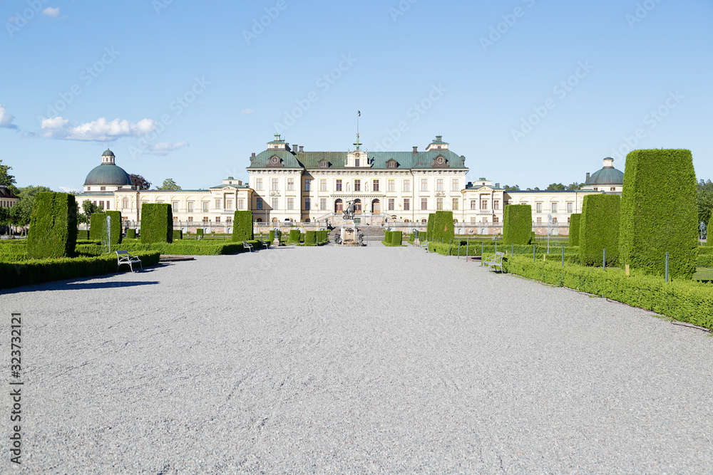 Drottningholm Palace located in Sweden Stock Photo Adobe Stock