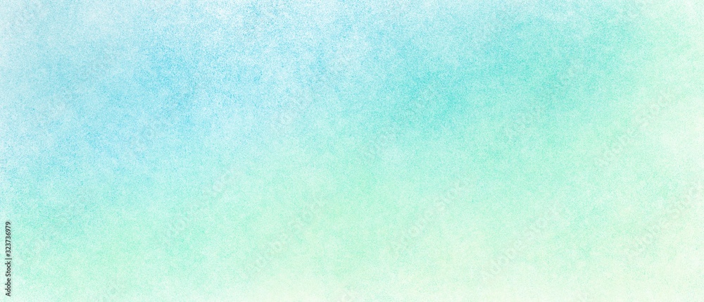 light blue watercolor background hand-drawn soft lightand with copy space for text