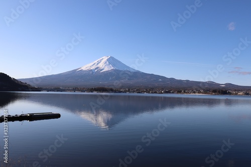 河口湖からの富士山 © narautsu