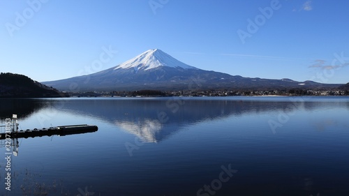 河口湖からの富士山 © narautsu