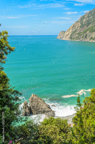 Fototapeta Naklejka Na Ścianę i Meble -  Monterosso al mare (Cinque terre) - scenic Ligurian coast, Italy
