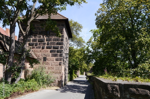 Stadtmauer Nürnberg Wöhrder Wiese