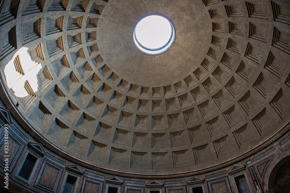Kuppel des Pantheons, Rom, Italien
