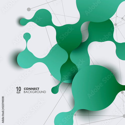 Connections vector atoms and molecules