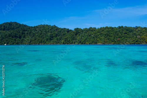 sea of tropical island, Surin island, Thailand